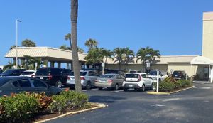 Entrance   at Shuckers On The Beach in Jensen Beach