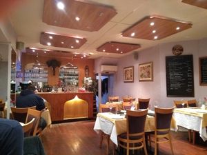 Bar at Cafe Mumbai in Totnes