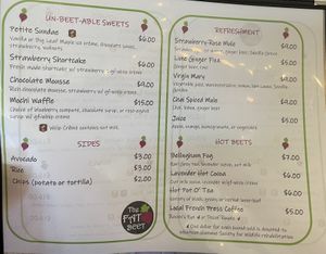   at The Fat Beet in Bellingham