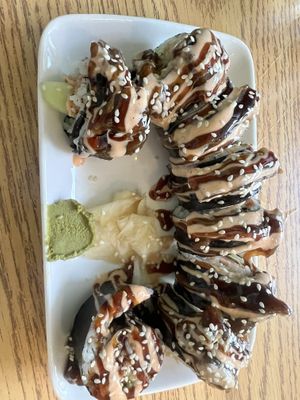 Umami roll  at The Fat Beet in Bellingham