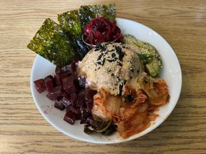 a bowl  at The Fat Beet in Bellingham