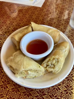 Delicious Crispy Rolls 😋   at Gogo Thai in Atascadero