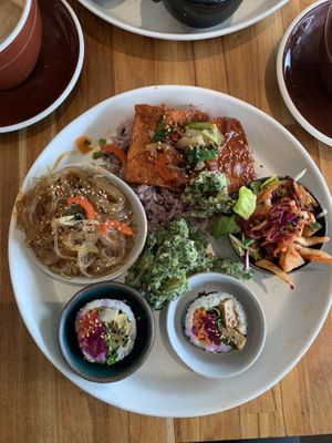 There’s a lot of food here.  at Made in House in Seattle