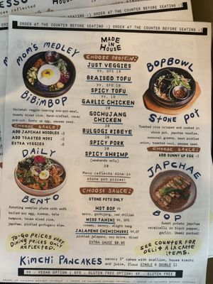 Amazing food-many vegan options   at Made in House in Seattle