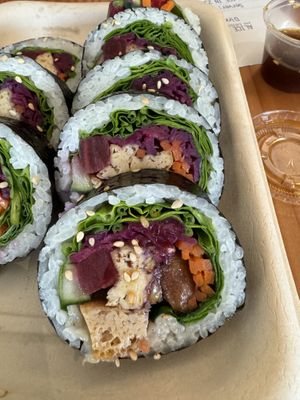 Tofu kimbap  at Made in House in Seattle