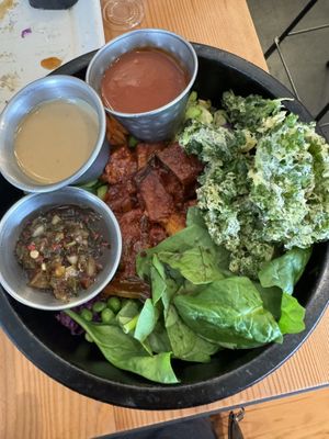 Bibimbop with spicy tofu  at Made in House in Seattle