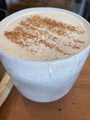 Oatmilk caradmom no Espresso Latte   at Made in House in Seattle