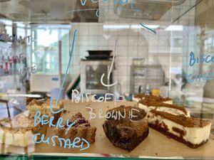 Vegan cake options   at Grain and Grind in Inverness