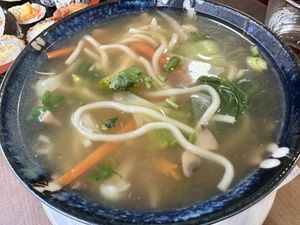 vegan soup  at Royal Tokyo Sushibar in Antwerpen