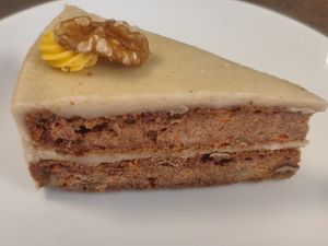 Vegan Carrot Cake at Nura by Natural Health Malta in Mellieha