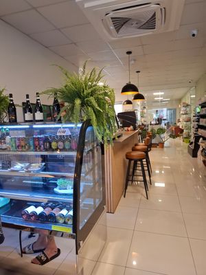 Inside at Nura Cafe, Hair & Beauty Salon in Mellieha