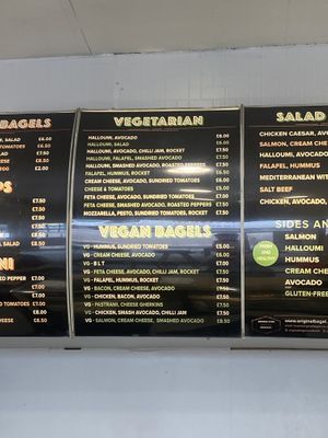   at Original Bagel and Sandwich in London