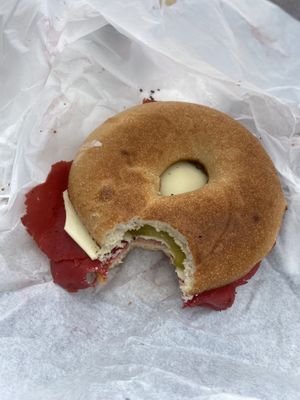   at Original Bagel and Sandwich in London