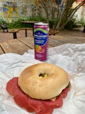   at Original Bagel and Sandwich in London