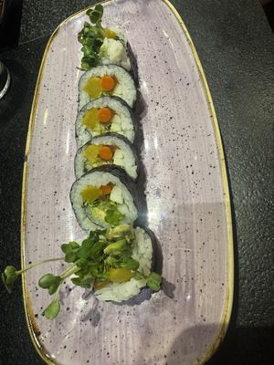 Veggie deluxe roll  at Isana in Kihei