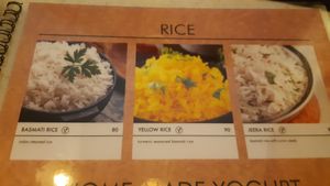 Rice at Bollywood in Phuket