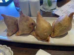 Samosas-bland  at Bollywood in Phuket