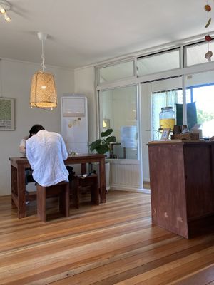 interior/entrance   at Santosha 산토샤 in Jeju