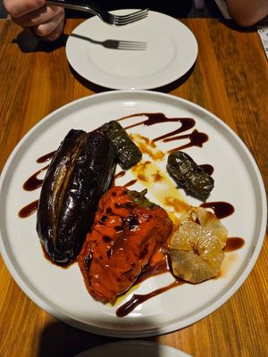 2 dolma missing from picture😅 at Anoush in Yerevan