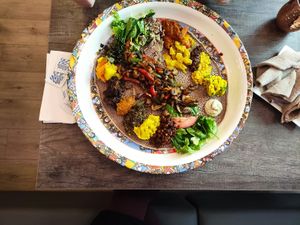 The amazing Combo! at La Vegan in Toronto