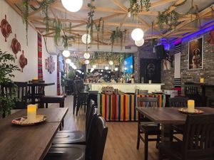 Inside at La Vegan in Toronto