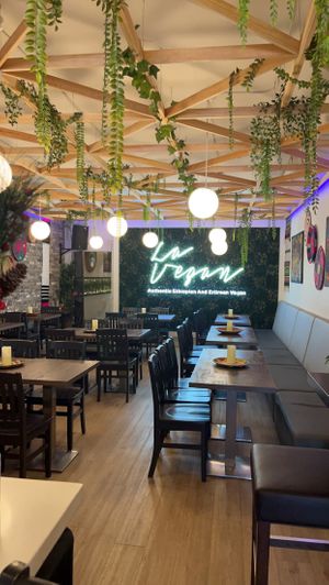   at La Vegan in Toronto