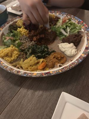   at La Vegan in Toronto