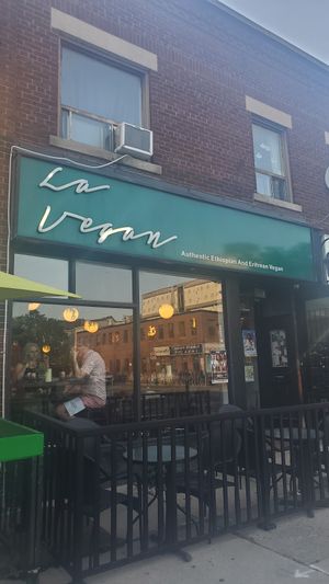 Front at La Vegan in Toronto