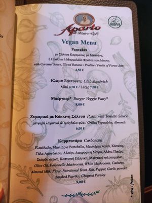  at Aparto Bistro & Cafe in Kavala