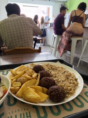   at Haya Falafel - Tatuapé in Sao Paulo
