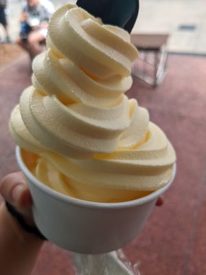 Pineapple Sorbet at Universal Studios - Chill Ice Cream in Orlando