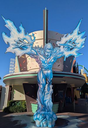 Iceman at Universal Studios - Chill Ice Cream in Orlando