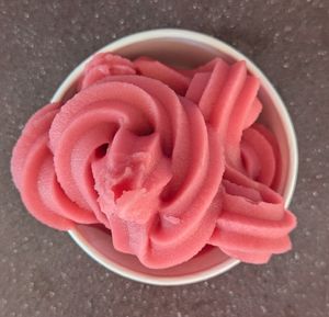 strawberry Dole Whip at Universal Studios - Chill Ice Cream in Orlando