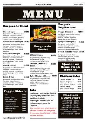  at The Green Man Inn in Charroux