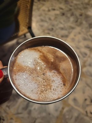 hot chocolate at Tulia in Medellin