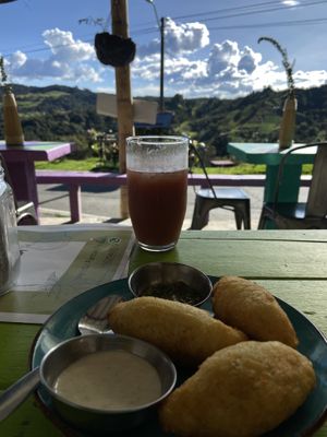 Carimañolas   at Tulia in Medellin