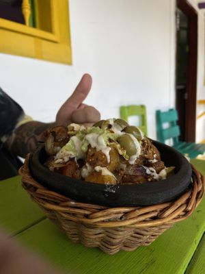 Papas criollas  at Tulia in Medellin