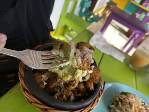Papas criollas   at Tulia in Medellin