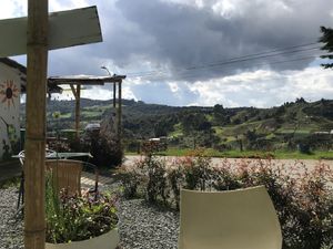 Nice view from our table    at Tulia in Medellin