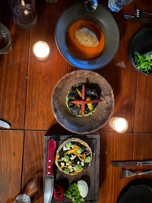  at kitchen table in Tulum