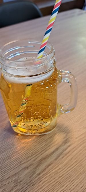 Somak  - soju & beer cocktail at Namu Korean Kitchen in Glasgow