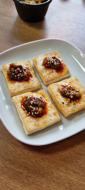 Tofu at Namu Korean Kitchen in Glasgow