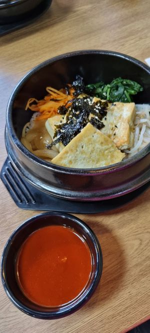Bibimpap at Namu Korean Kitchen in Glasgow