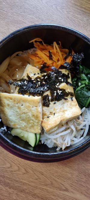 Bibimpap at Namu Korean Kitchen in Glasgow