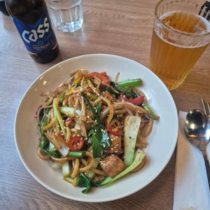 Udon main meal, delicious! at Namu Korean Kitchen in Glasgow