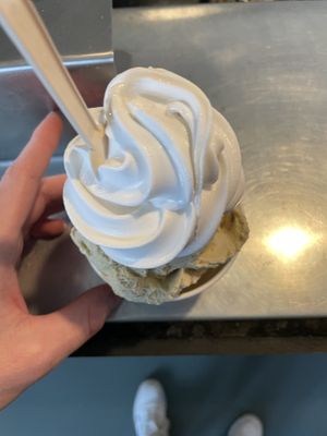 Vegan softice😋😋  at Moo Moo Isbar - Nordhavn in Copenhagen