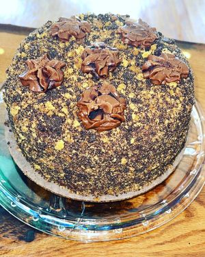 Chocolate Crunch Cake   at Sir Vegaani in Roanoke