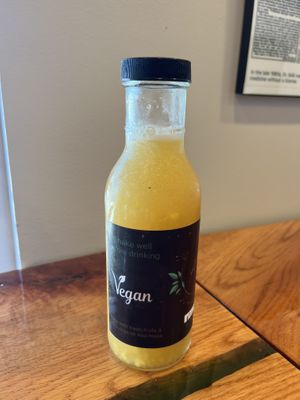 Mango Lemonade   at Sir Vegaani in Roanoke