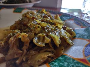 The best cabbage  at Sir Vegaani in Roanoke