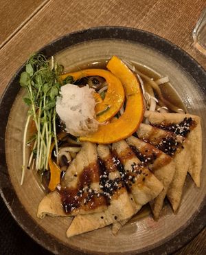 Kitsune Udon Noodles at BON - Nádražní in Prague